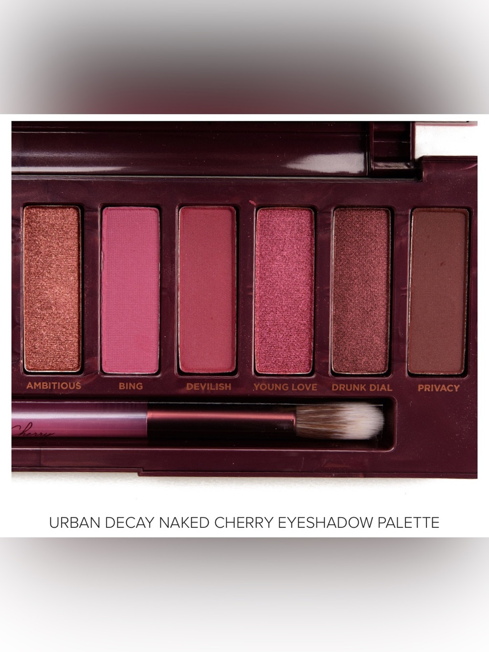 NIB Urban Decay Naked Cherry Palette - Picture 12 of 16